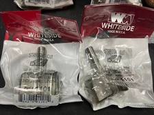 (2) Whiteside 1101 Straight Router Bit 2" Cutting Diameter 1-1/4" Cut Length