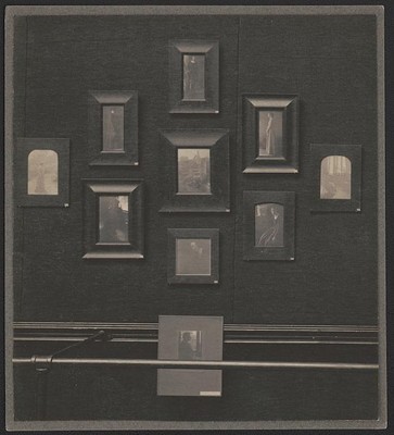 Clarence H. White works in Second Philadelphia Photographic Salon installation