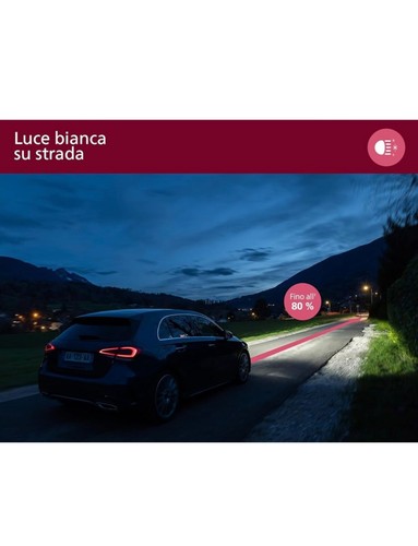 Philips Ultinon Access LED Lampadina Fari Auto (H7), Ultra-Compact Direct-Fit, + - Foto 4 di 8