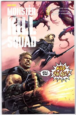 MONSTER KILL SQUAD #1-4 COMPLETE SET- FINAL FIVE BAD IDEA COMICS