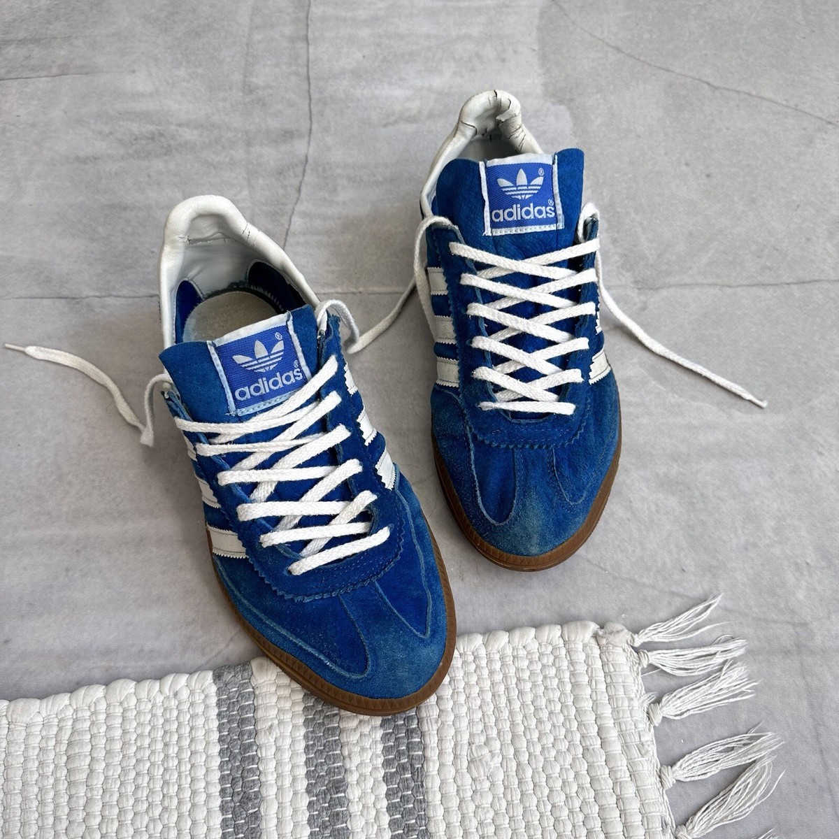 RARE 1980s Adidas Handball Spezial Made in Czechoslovakia City