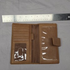 Fossil Wallet, Vintage 90s Style, Brown Leather, Brand New