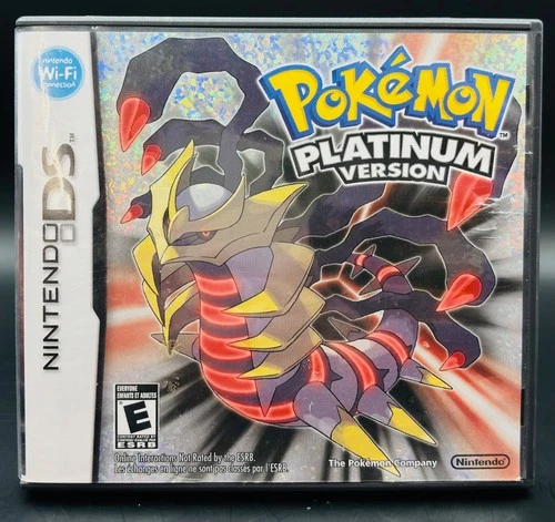 Pokémon Platinum Version Nintendo DS CIB TESTED SEE PHOTOS AND DESCRIPTION