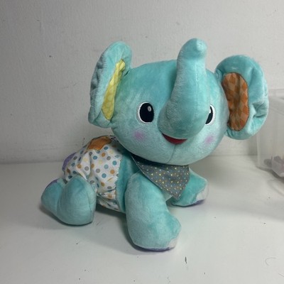 Vtech Explore & Crawl Elephant Baby Toy Moves Talks