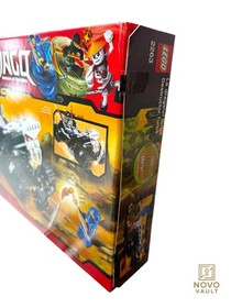 New Sealed LEGO Ninjago Turbo Shredder (2263) Jay Cole Golden Weapons Frakjaw