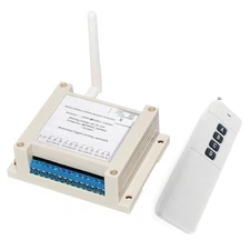 10V-24V 5000m 4CH Wireless Bidirectional FSK Remote Control LED Switch 434MHZ