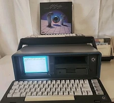 Commodore SX-64 Vintage Portable C64 Computer + Games