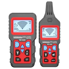 NF-826 Underground Wire Locator, AC/DC 12 to 400V (NVC) Rechargeable 3-4 Feet De