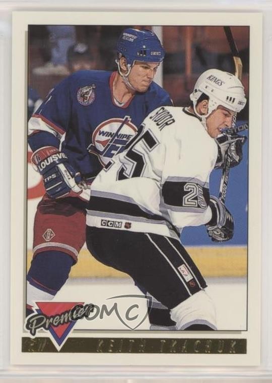 1993-94 O-Pee-Chee Premier Gold Keith Tkachuk #27 0q3