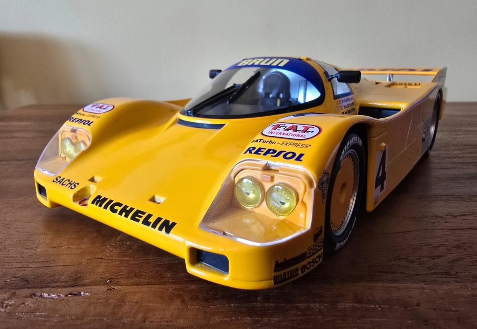 NOREV 187403 - 1/18 Brun Motorsport Porsche 962C Le Mans 1988 - edición de 1000 Foto 4 de 4