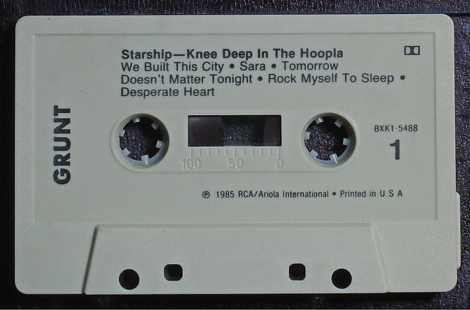 Starship - Knee Deep In The Hoopla - MC Cassette [NH20055] USA Foto 3 de 4
