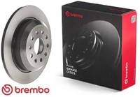2X Bremsscheibe Brembo 08.N353.11 2 Bremsscheiben Hinterachse Hinten FüR Jeep