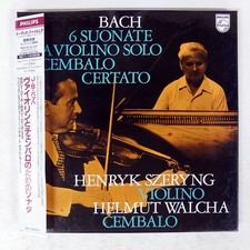 SCHERLING, WALCHA BACH: SONATAS F PHILIPS PHJP-24/25 Japan VINYL 2LP