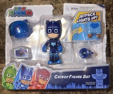Catboy Figure Set with Jet Park Blue PJ Masks Toy