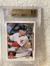 2014 Topps Update #US-26 Mookie Betts BGS 9.5 Gem Mint