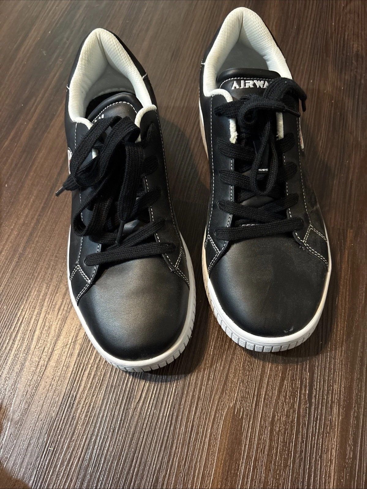 Air Walk Black Tennis Shoes Womens Size 9.5