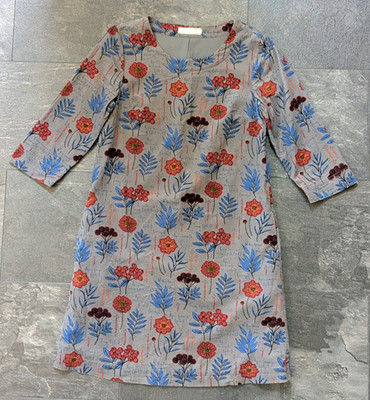 Seasalt Drift Away Needlecord & Lined Dress Size 8