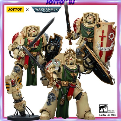 #ad JOYTOY Warhammer 40K 1 18 Dark Angels Deathwing Knight Power Sword Storm Shield $60.79