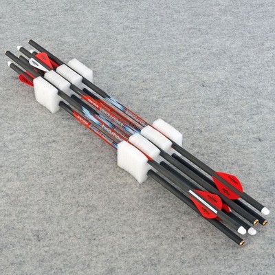6x EXECUTIONER BLACK EAGLE ARROWS ARMBRUSTBOLZEN 20'' .003 KARBON