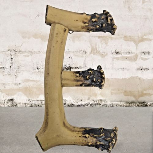 Personalized Name Art 7" Antler Letter "E" 3D Western Decorative Hanging Wall