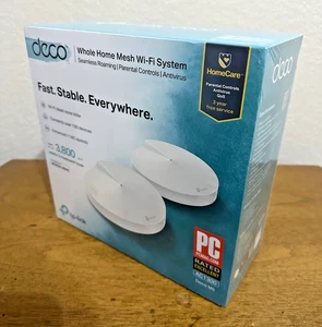TP-Link Deco M5 2-Pack Mesh WiFi AC1300 Routeur sans fil Système complet Alexa