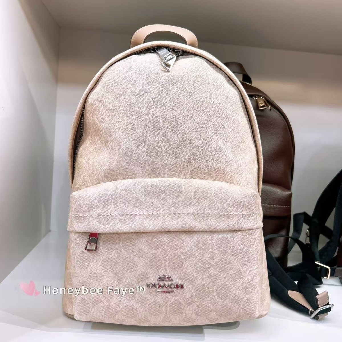 NWT Coach Taylor Small Backpack In Signature Canvas CDW76/CDW78 