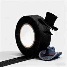 High Temp Self-Adhesive Wiring Harness Tape 5 Rolls 3/4"x50FT for Car H17