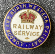 London & North Western Railway Service Badge Vintage - Z#1008