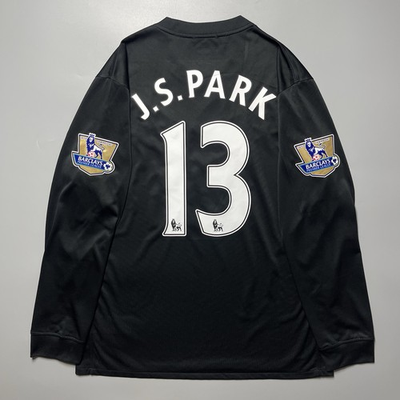 #ad MAN UNITED NIKE 2009 2010 SOCCER AWAY JERSEY #13 J.S. PARK SIZE “L” 355094 010 $179.00