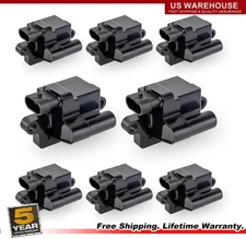 8 Pack New UF271 12558693 Ignition Coils For Chevy GMC 4.8L 5.3L 6.0L D581