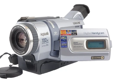 Sony DCR-TRV340E PAL Digital 8 /Hi8, Video8 Handycam Camcorder Videokamera TOP" - Bild 1 von 4