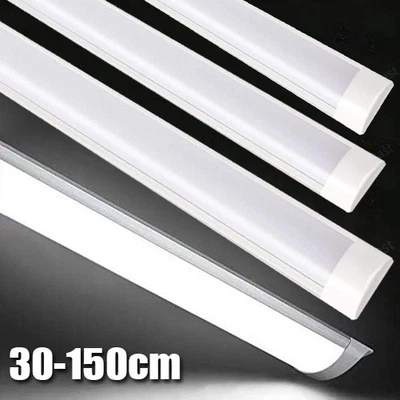 30/60/90/120/150 LED Wannenleuchte Röhre Deckenleuchte Feuchtraumlampe Werkstatt - Bild 1 von 4
