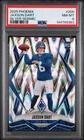 2025 Panini Phoenix Rookies Jaxson Dart #200 Silver Seismic RC NM PSA 8