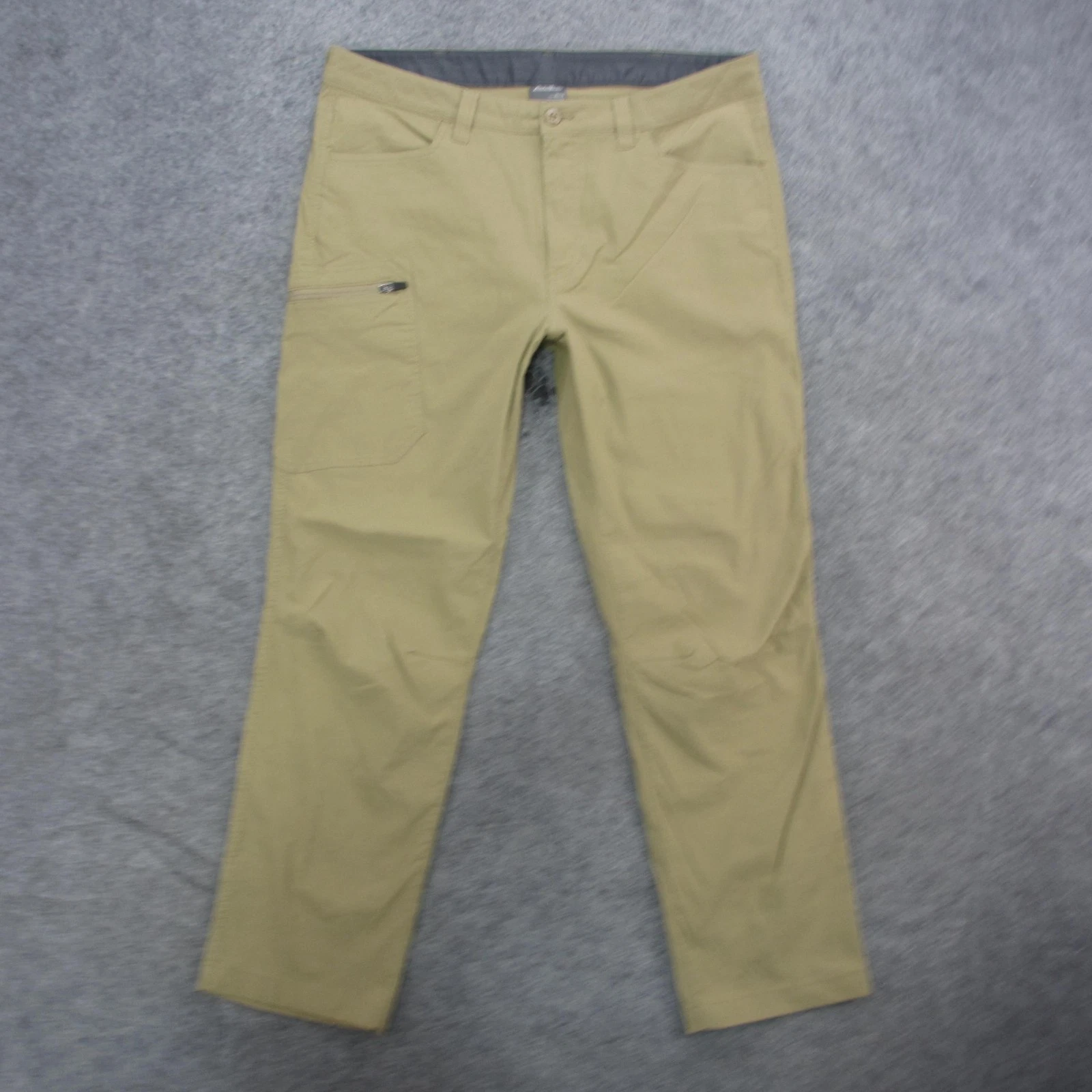 Eddie Bauer Pants Mens 36x30 Nylon Spandex Outdoor Hiking Lightweight Casual