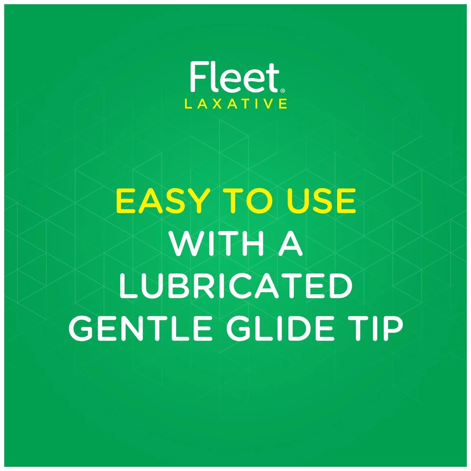 Fleet Saline Enemas 4,5 fl oz paquete de 48 para alivio rápido del estreñimiento Foto 4 de 4