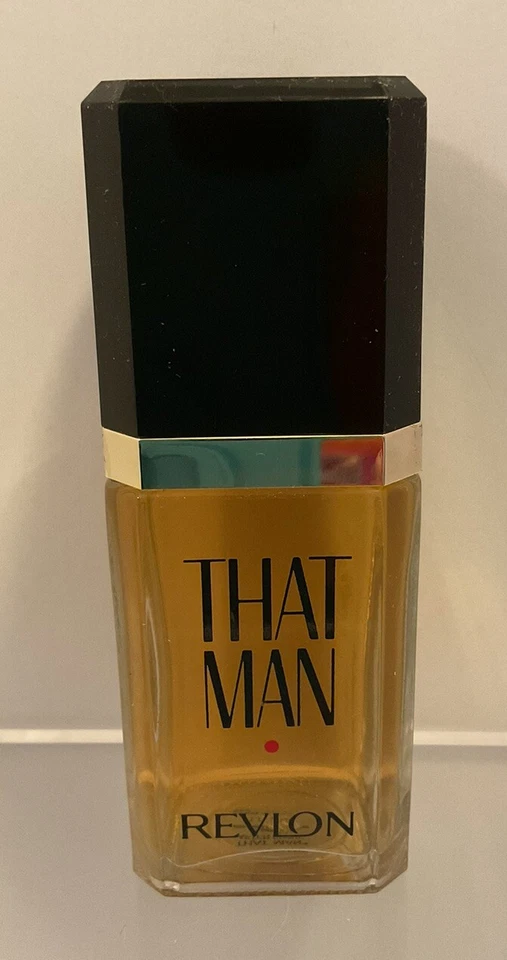 REVLON THAT MAN AFTER SHAVE 1,7 УНЦ СПЛЭШ РЕДКАЯ СНЯТАЯ С ПРОИЗВОДСТВА НОВАЯ ИЗ СТАРЫХ ЗАПАСОВ С КОРОБКОЙ - Изображение 2 из 4