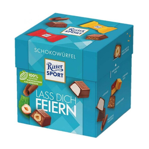 Ritter Sport Chocolate Cubes Lass dich Feiern 176g eBay