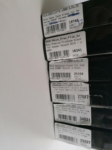 6 x Anco Handy Taschen Galaxy S8+ S7 Edge, S7, Xcover 3, Z5 Compact, Ascend G510 - Zdjęcie 4 z 4