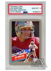 Joe Montana 1991 Fleer All-Pro Autograph Card #19 PSA/DNA 10