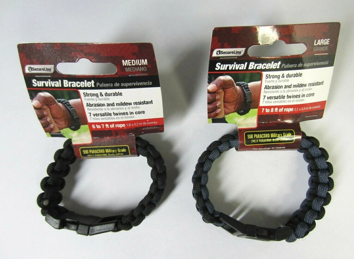 Secure line 2024 survival bracelet
