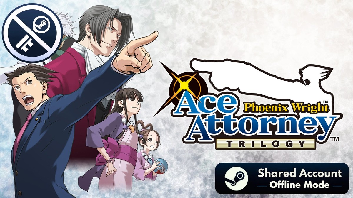 Phoenix Wright: Ace Attorney Trilogy PC Steam ⚙ Read