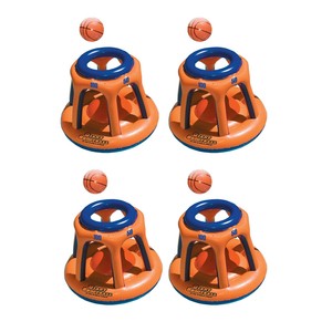 Swimline 90285 Basketball Hoop Giant Inflatable Fun Swimming Pool Toy (4 Pack) - Click1Get2 Hot Best Offers&secure=symbol4&set=par&discount=80 Or More&sale=mega Discount