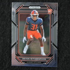 2023 Panini Prizm Draft Picks - Devon Witherspoon (RC) - #179 - Illinois