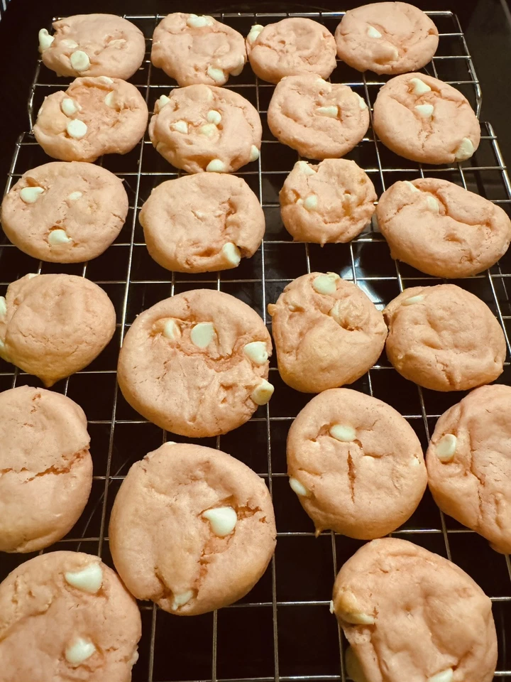 Galletas de batido de fresa (1 DOCENA) - ¡Caseras desde cero! Foto 4 de 4