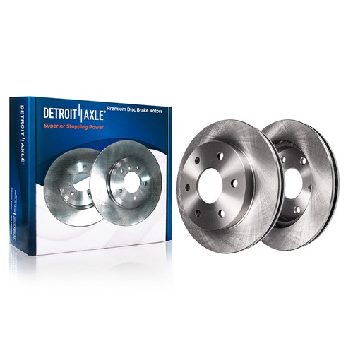 Front Disc Brake Rotors + Brake Pads for 2000 2001 2002 Dodge Dakota Durango - Picture 3 of 7