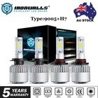 <!--F#f_0-->2Pair 9005 H7 LED Headlight Globes Hi/Lo Beam White For Subaru Outback 2003-2010 (For: Holden)<!--F/-->