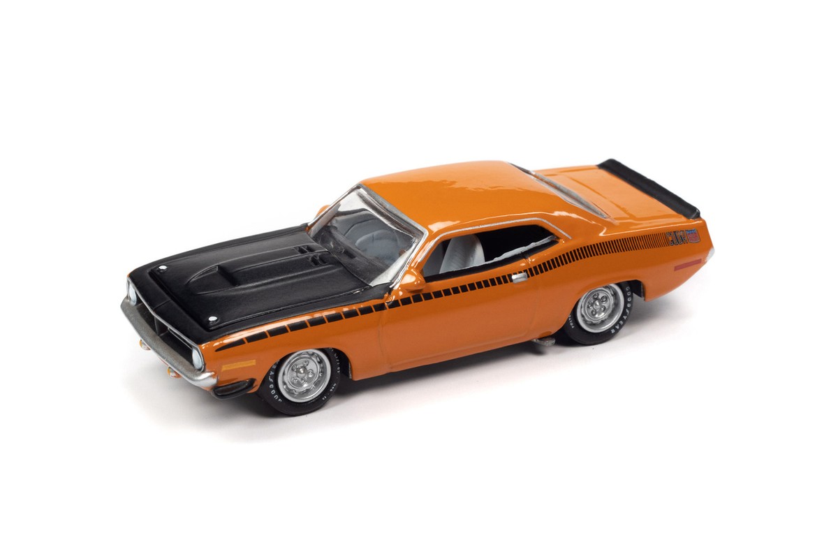 1970 PLYMOUTH AAR BARRACUDA 1/64 scale DIECAST CAR JOHNNY