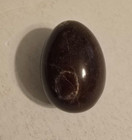 NICE AGATIZED DEEP RED JASPER CRYSTAL EGG POLISHED 9OZ. 2 5/8" X 1 7/8" SPECIMAN — photo 5