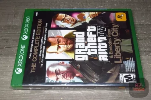 Grand Theft Auto IV 4 & Episodes From Liberty City THE COMPLETE EDITION Xbox One