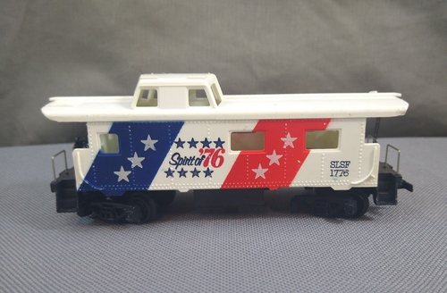 Vintage Tyco HO Spirit of 1776 4 luglio Caboose America USA treno vagone patriottico - Foto 6 di 18